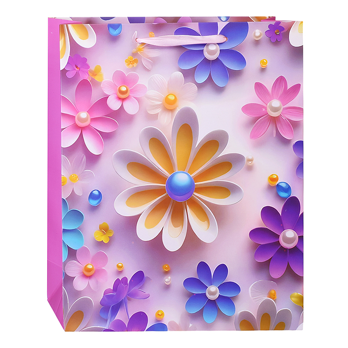 Фото к товару Пакет подарочный 00-6296 "Праздничное настроение" 26*32*10,5 см. Пакет подарочный 00-6296 "Праздничное настроение" 26*32*10,5 см.