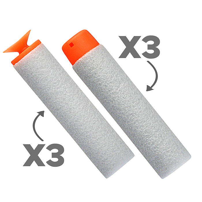 Фото к товару Пистолет XL91884A "Выстрел" с мягкими пулями, в коробке Пистолет XL91884A "Выстрел" с мягкими пулями, в коробке