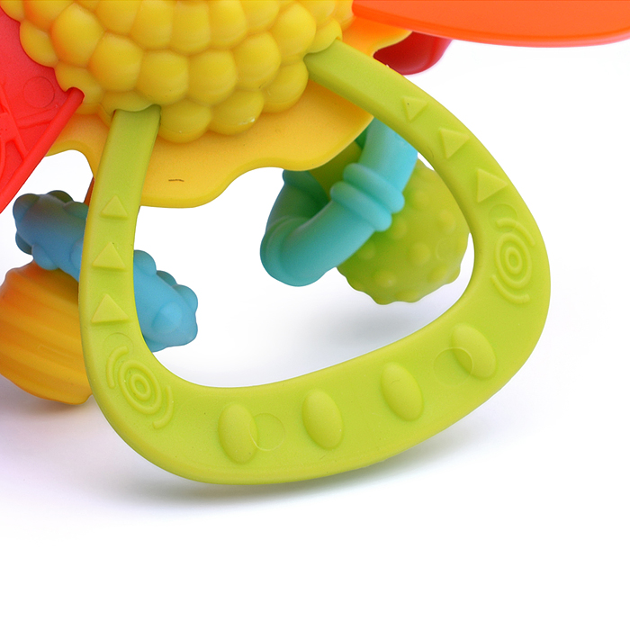 Фото к товару Развивающая игрушка-грызунок Y0089-1 цвет желтый, в коробке Развивающая игрушка-грызунок Y0089-1 цвет желтый, в коробке