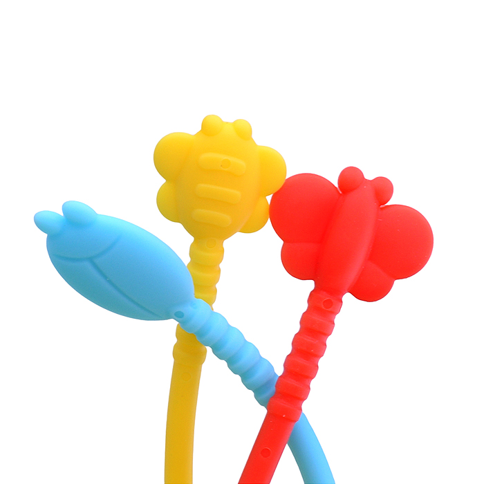 Фото к товару Развивающая игрушка-грызунок Y0089-2 цвет голубой, в коробке Развивающая игрушка-грызунок Y0089-2 цвет голубой, в коробке