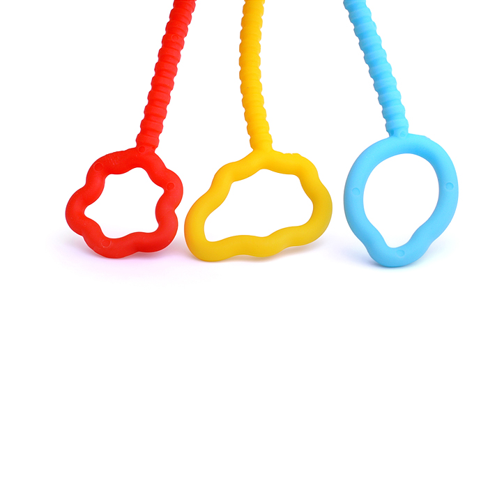 Фото к товару Развивающая игрушка-грызунок Y0089-2 цвет голубой, в коробке Развивающая игрушка-грызунок Y0089-2 цвет голубой, в коробке