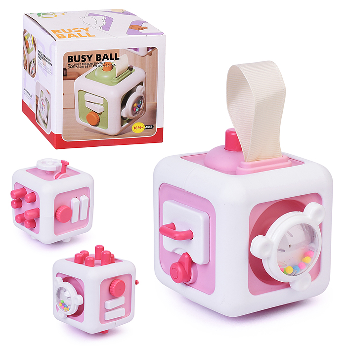 Куб развивающий YD750-16 "Развивайка" в коробке Куб развивающий YD750-16 "Развивайка" в коробке