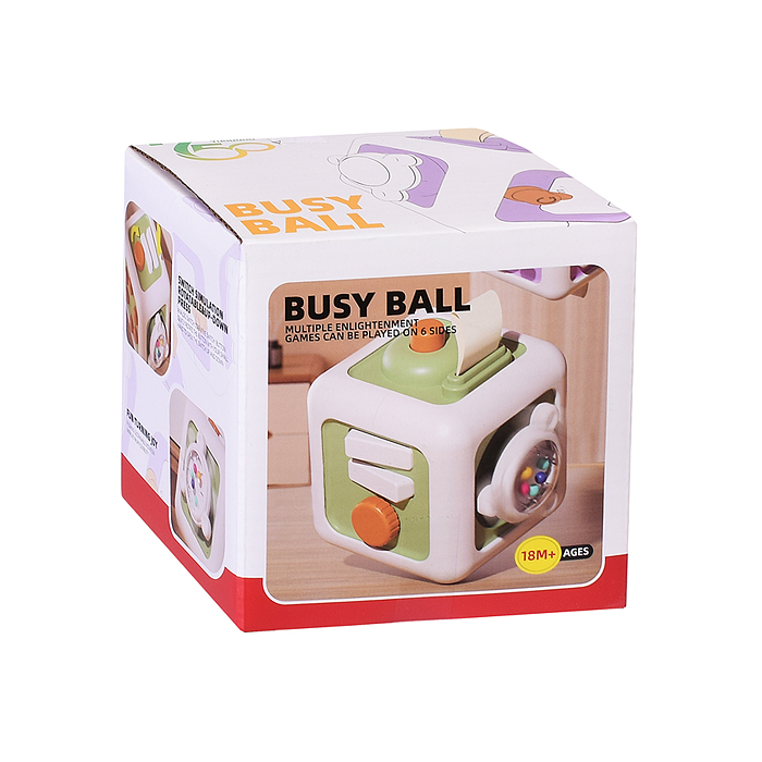 Фото к товару Куб развивающий YD750-16 "Развивайка" в коробке Куб развивающий YD750-16 "Развивайка" в коробке