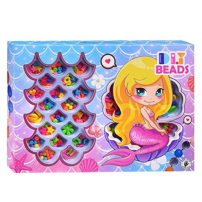 Набор создание украшений LD6057-2 "Русалочка" в коробке Набор создание украшений LD6057-2 "Русалочка" в коробке