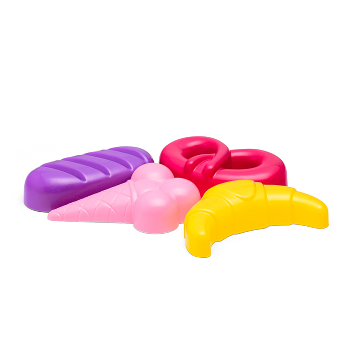 Набор Disney «София Прекрасная» №2: ведро большое с наклейкой, ситечко большое №3, лопата №6, грабли