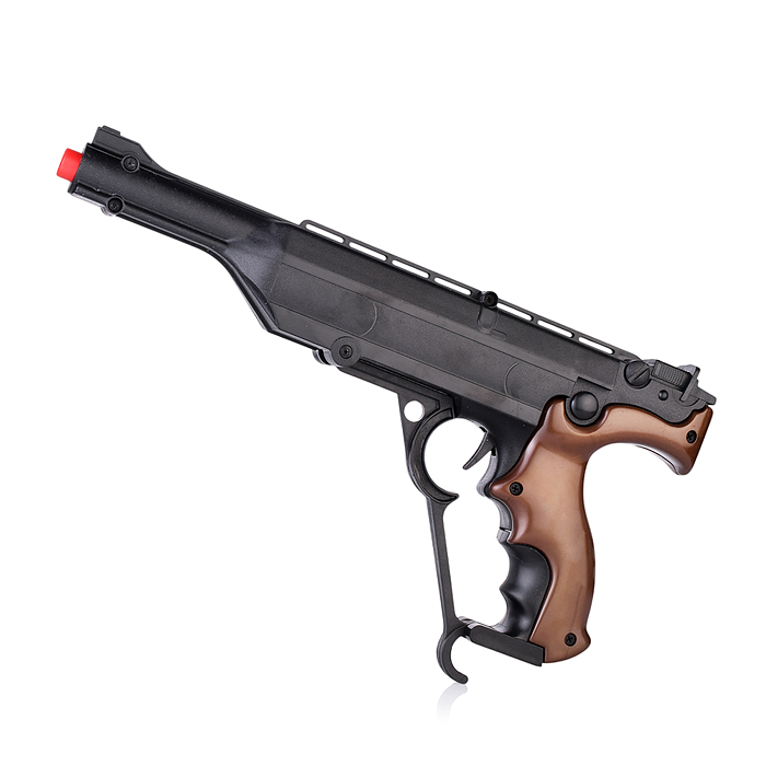 Фото к товару Игровой набор "Стрелок". Пистолет спортивный №2 с 20 мягкими пулями и комплектом мишеней. Игровой набор "Стрелок". Пистолет спортивный №2 с 20 мягкими пулями и комплектом мишеней.