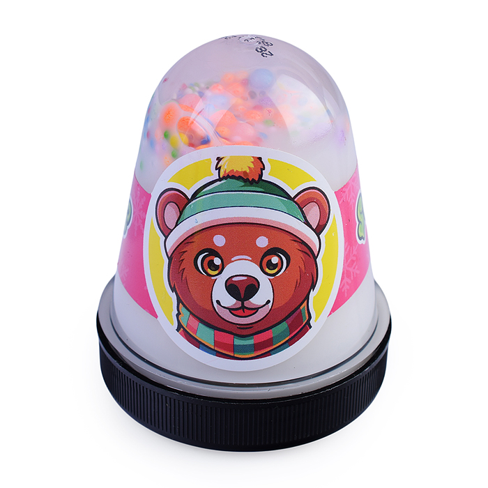 Слайм Slime, Мишка белый 