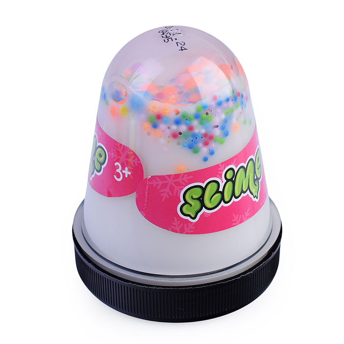 Слайм Slime, Мишка белый 