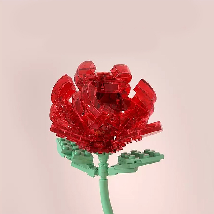 Фото к товару Конструктор JK1310 "Шкатулка Алая роза" 374 дет., со звуком, в коробке Конструктор JK1310 "Шкатулка Алая роза" 374 дет., со звуком, в коробке