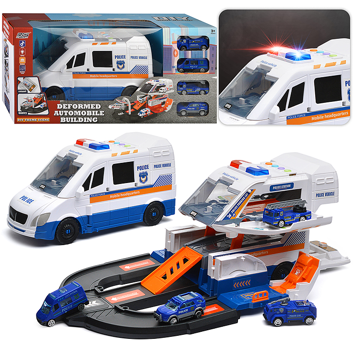 Машина-Трек SJ681C-1 "Служба" в коробке