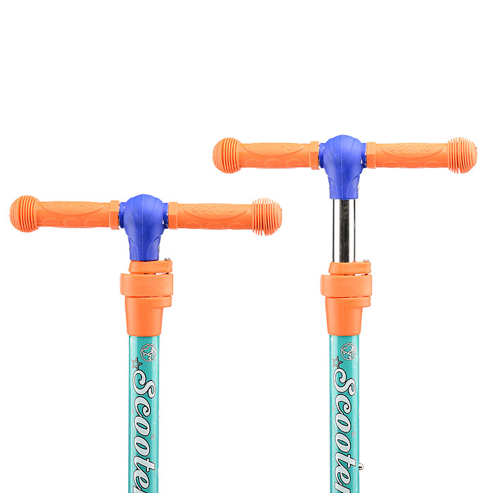 Фото к товару Самокат U062830Y 3-х кол., колеса световые PU, оранжевый Самокат U062830Y 3-х кол., колеса световые PU, оранжевый