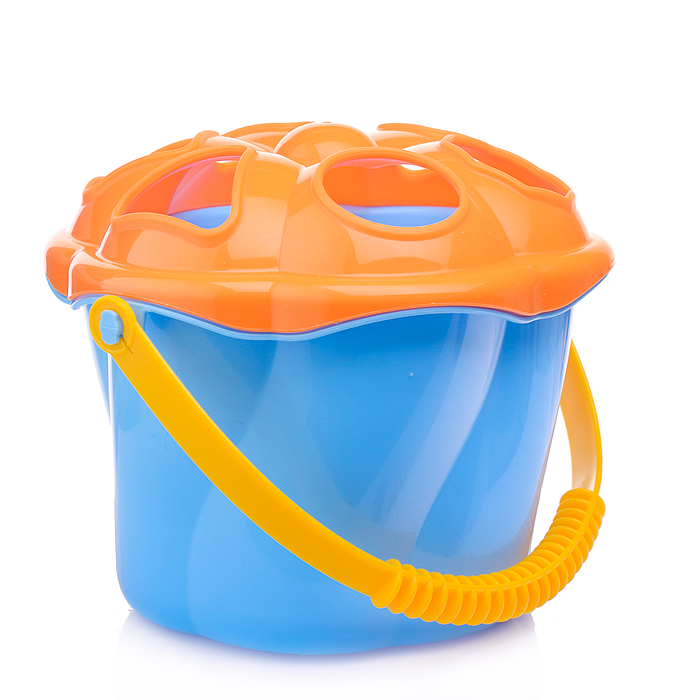 Фото к товару Игрушка развивающая "Ведро Сюрприз" (6 элементов) (голубой) (в сеточке) Игрушка развивающая "Ведро Сюрприз" (6 элементов) (голубой) (в сеточке)