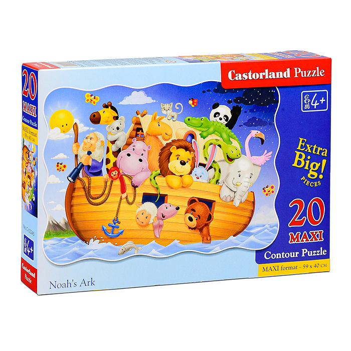 Пазлы MAXI 20 "Ноев ковчег"