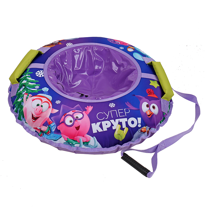 Игрушка. Тюбинг с круговым дизайном 70см (Смешарики) Игрушка. Тюбинг с круговым дизайном 70см (Смешарики)