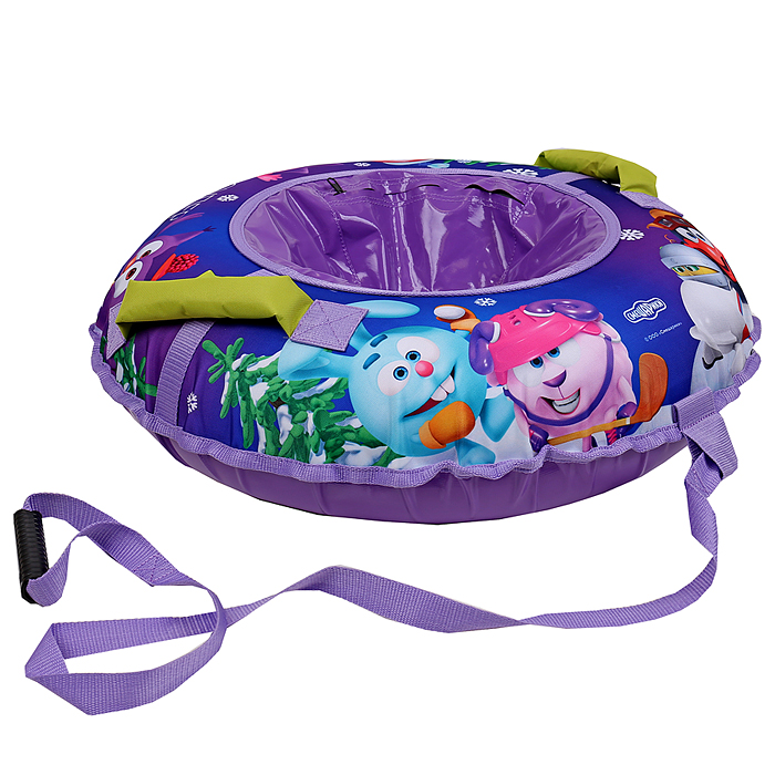 Фото к товару Игрушка. Тюбинг с круговым дизайном 70см (Смешарики) Игрушка. Тюбинг с круговым дизайном 70см (Смешарики)