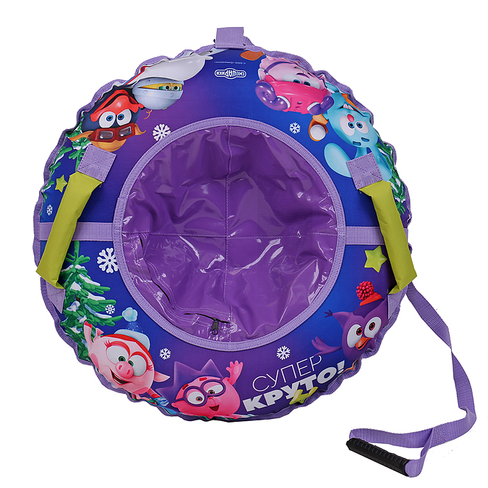 Фото к товару Игрушка. Тюбинг с круговым дизайном 70см (Смешарики) Игрушка. Тюбинг с круговым дизайном 70см (Смешарики)
