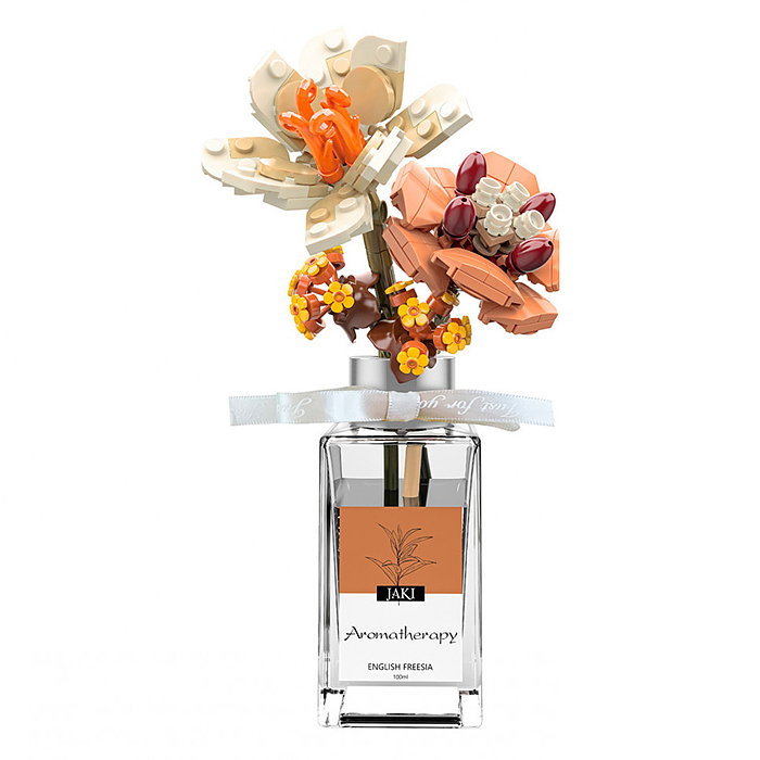 Фото к товару Конструктор JK2501 "Цветочная композиция" 163 дет., в коробке Конструктор JK2501 "Цветочная композиция" 163 дет., в коробке