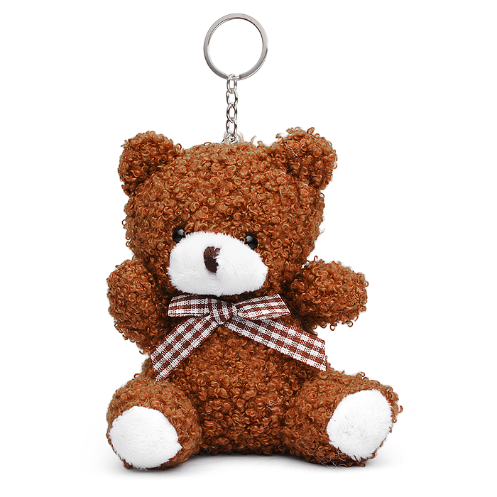 Фото к товару Мягкая игрушка-брелок М1351 "Медведь с бантиком" 10 см. Мягкая игрушка-брелок М1351 "Медведь с бантиком" 10 см.
