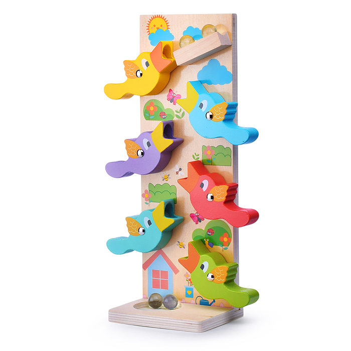 Игра развивающая-трек D1934 "Задорные птички"