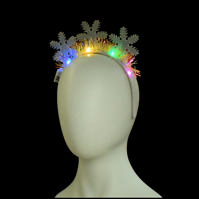 Ободок карнавальный S1458 "Снежинка"