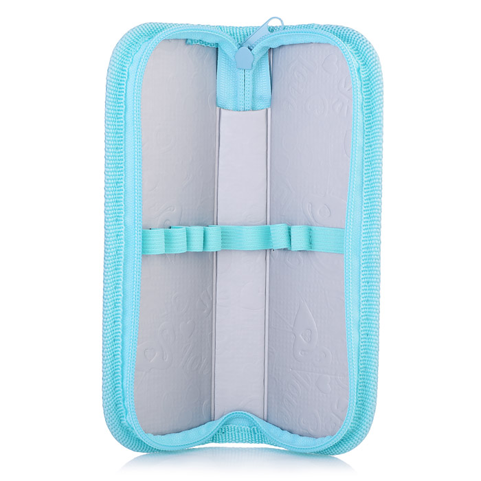 Пенал односекционный малый (Девушка на голубом 2023)