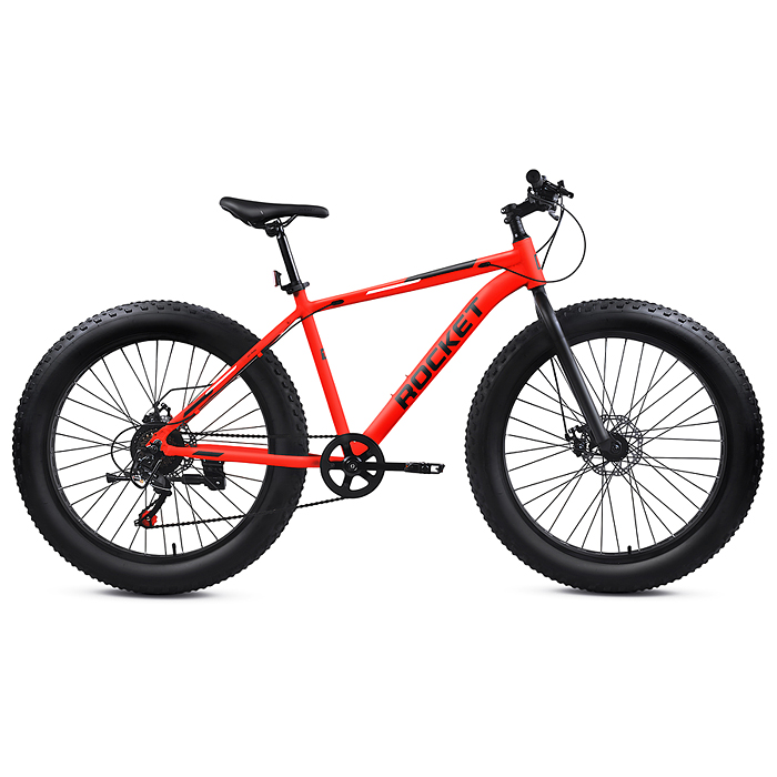 Велосипед 26" Rocket Fat 26, цвет красный, размер 18"
