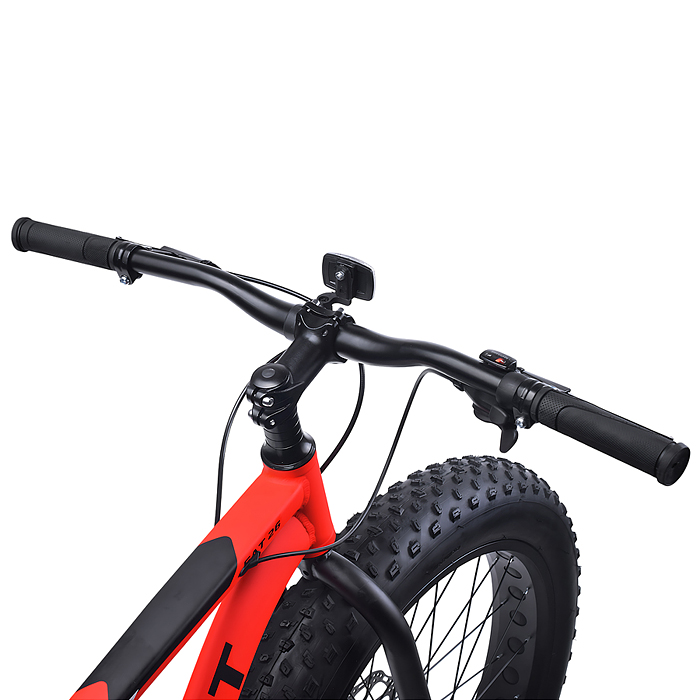 Фото к товару Велосипед 26" Rocket Fat 26, цвет красный, размер 18" Велосипед 26" Rocket Fat 26, цвет красный, размер 18"