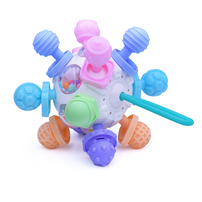 Фото к товару Погремушка Y0081-2 "Космошар" в коробке Погремушка Y0081-2 "Космошар" в коробке