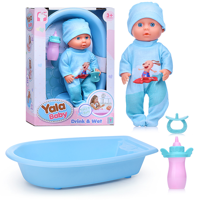 Пупс с аксессуарами YL2420C-B "Тимоша" в коробке Пупс с аксессуарами YL2420C-B "Тимоша" в коробке