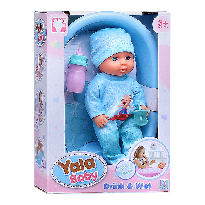 Фото к товару Пупс с аксессуарами YL2420C-B "Тимоша" в коробке Пупс с аксессуарами YL2420C-B "Тимоша" в коробке