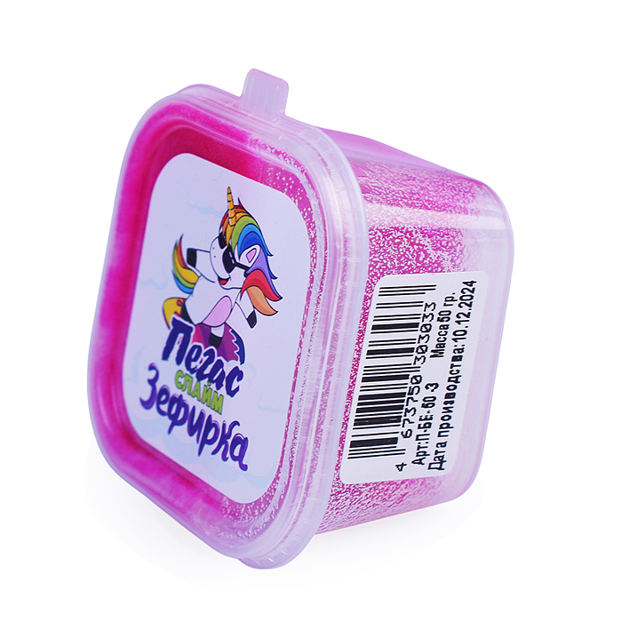 Слайм Зефирка, 50 гр., два цвета: белый и ежевика Слайм Зефирка, 50 гр., два цвета: белый и ежевика