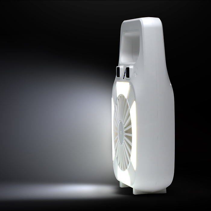 Фото к товару Фонарь аккумуляторный 00-6088 с вентилятором, 1800 мАч Фонарь аккумуляторный 00-6088 с вентилятором, 1800 мАч