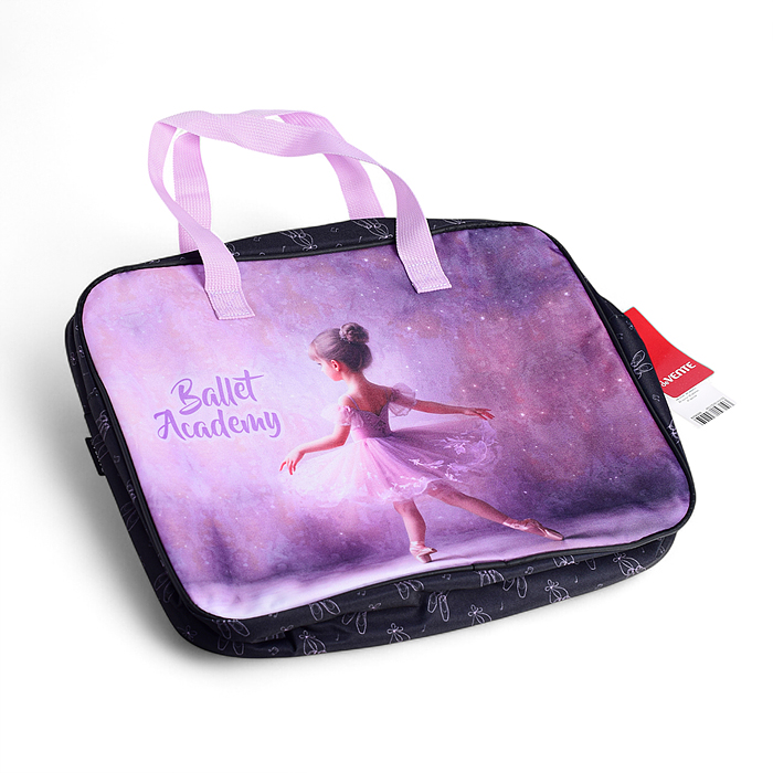 Папка для тетрадей, ИЗО и технологии "Ballet Academy" A4 (36x28x8 см) плотный износостойкий