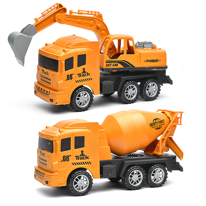 Набор машин 559-572A "Стройтехника" в пакете