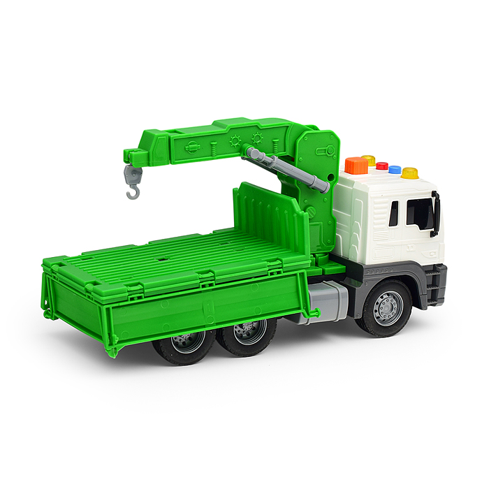 Машина JS115 "Эко-транспорт" 1:16 (свет, звук) в коробке