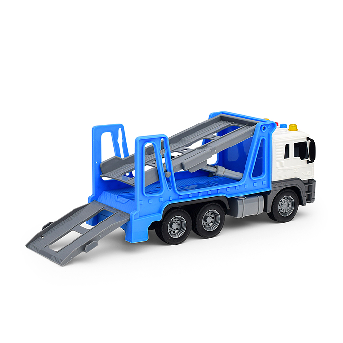 Машина JS114A "Полицейский автовоз" (свет, звук) в коробке