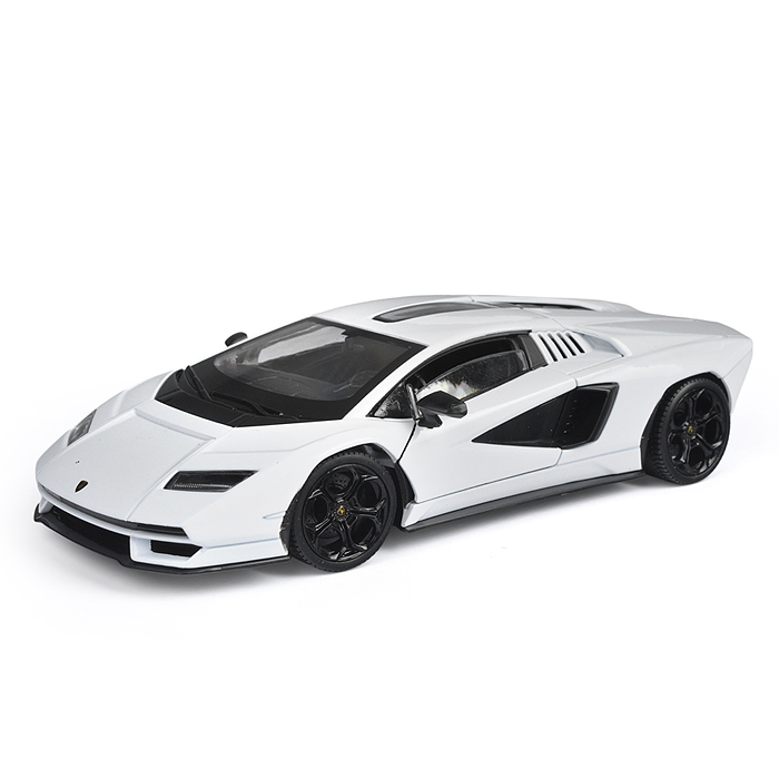 Фото к товару Машинка 1:24 Lamborghini Countach LPI 800-4, белый Машинка 1:24 Lamborghini Countach LPI 800-4, белый