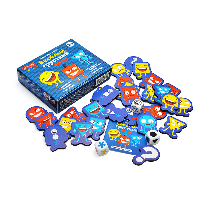 Игра настольная деревянная "Веселый,грустный,злой" Far farland Wood