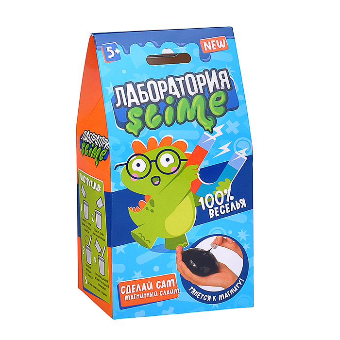 Игрушка для детей "Slime лаборатория" Магнитный slime Игрушка для детей "Slime лаборатория" Магнитный slime