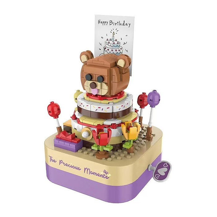 Фото к товару Конструктор JK1305 "С Днём рождения" 272 дет., в коробке Конструктор JK1305 "С Днём рождения" 272 дет., в коробке