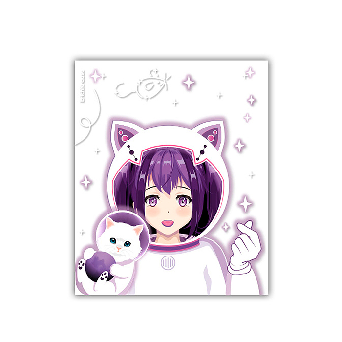 Фото к товару Набор пластиковых обложек Space Anime, для тетрадей и дневников, 212х347мм, 80 мкм, ассо Набор пластиковых обложек Space Anime, для тетрадей и дневников, 212х347мм, 80 мкм, ассо