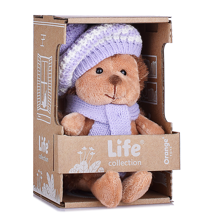 Ежинка Life Колючка: в сиреневом берете в полоску 15 