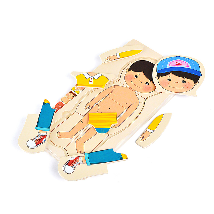 Фото к товару Пазл-вкладыш D2037 "Мальчишка" Пазл-вкладыш D2037 "Мальчишка"