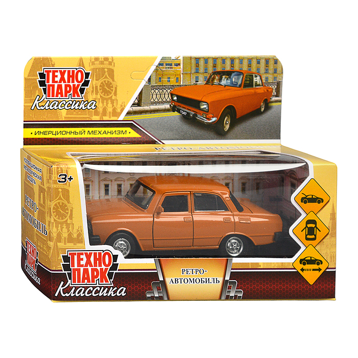 Фото к товару Машина металл Ретро-модель,12,5 см, (откр. дв, баг, оранжевый) инерц., в коробке Машина металл Ретро-модель,12,5 см, (откр. дв, баг, оранжевый) инерц., в коробке