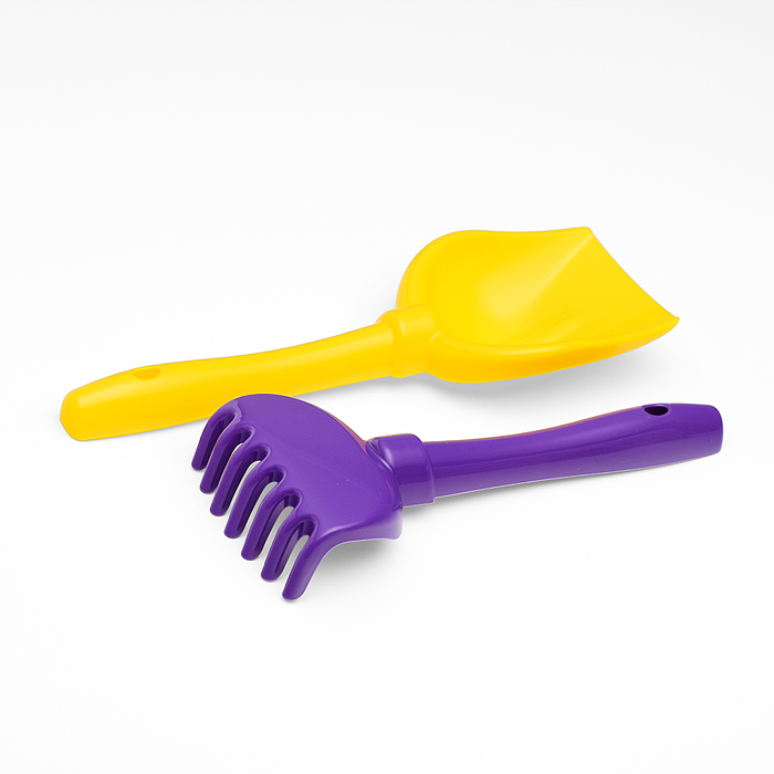 Фото к товару Песочный набор "Три кота" №16: Ведро с наклейкой, лопатка №5, грабельки №5, формочки (цветок + морск Песочный набор "Три кота" №16: Ведро с наклейкой, лопатка №5, грабельки №5, формочки (цветок + морск