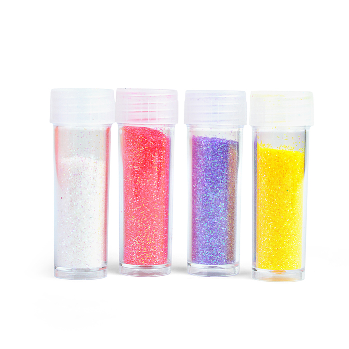 Набор творческая мастерская 00-6501 "Блестки" (4 цв.) в пакете