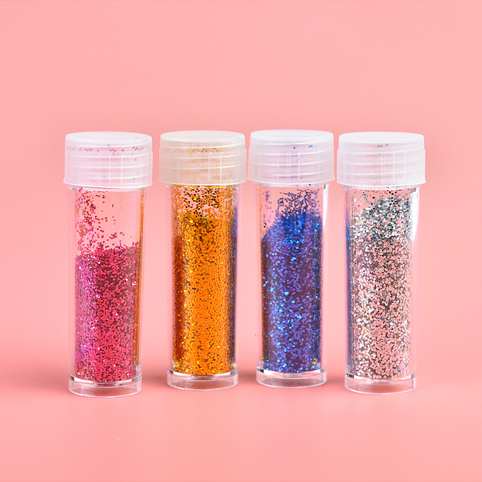 Набор творческая мастерская 00-6501 "Блестки" (4 цв.) в пакете