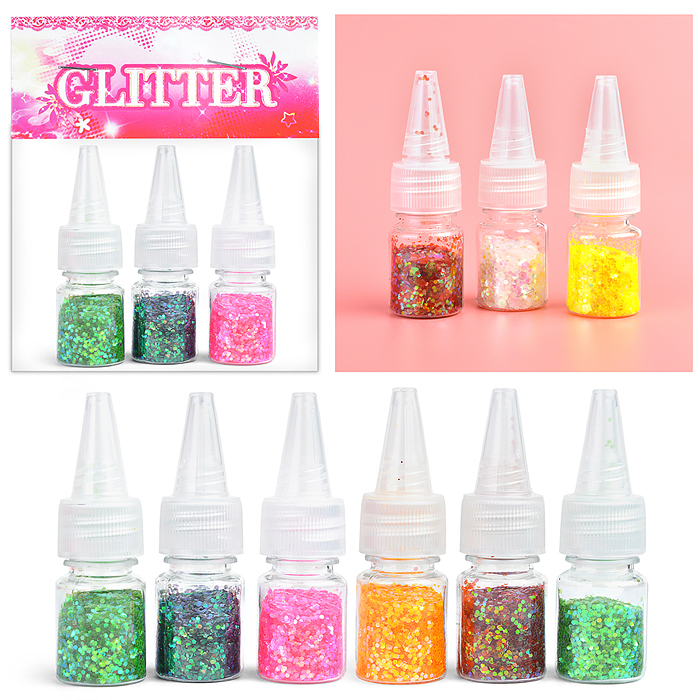 Набор творческая мастерская 00-6499 "Блестай" (3 цв.) в пакете