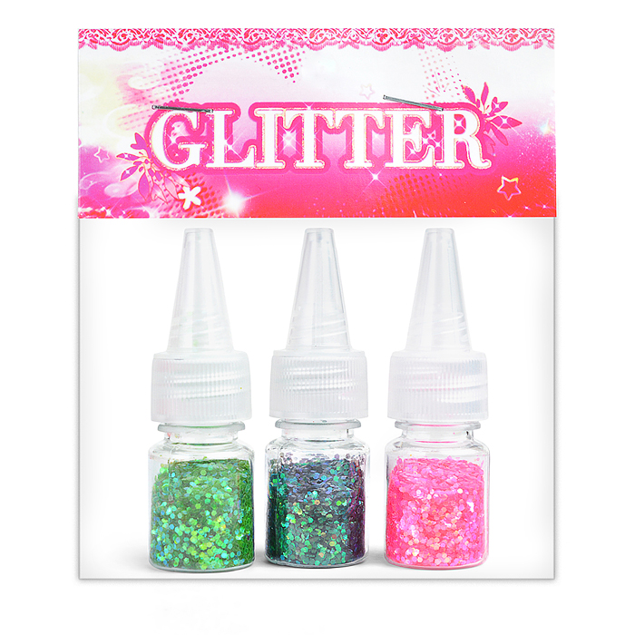 Набор творческая мастерская 00-6499 "Блестай" (3 цв.) в пакете