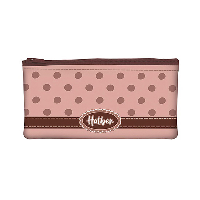 Пенал 205х110мм., на молнии мягкий "Пушистый хвостик"